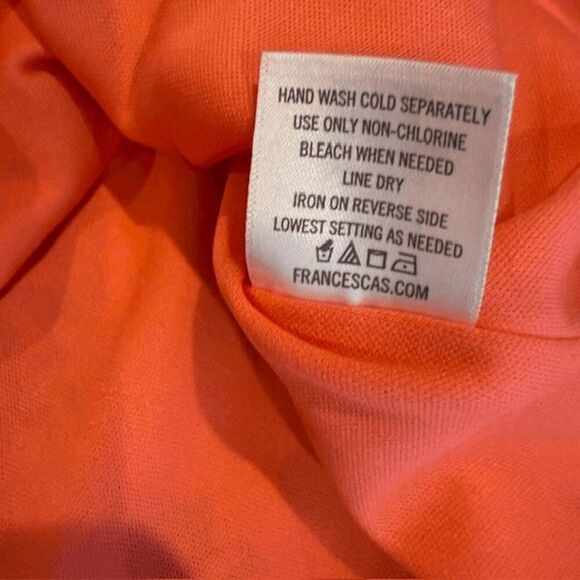 Mi Ami Coral Floral Sundress Chiffon Sheer Overlay Lined Strappy Size Medium - Picture 8 of 11